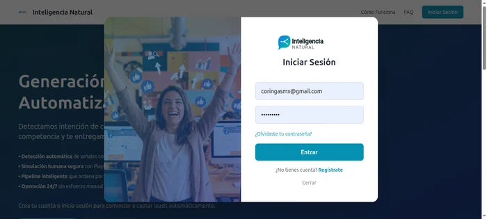 Imagen del proyecto Sistema de Captacion de Leads con IA